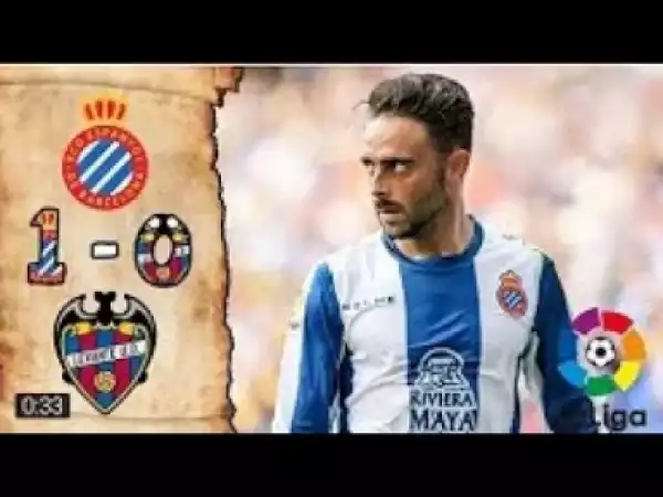 Video: Espanyol vs Levante 1-0 Gol y Resumen 2018 la liga